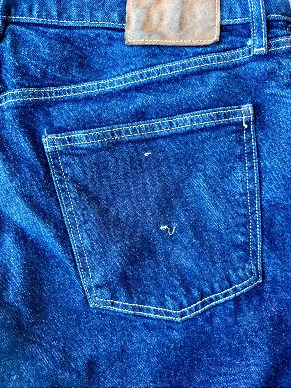 Banana Republic Authentic Straight Jeans * Dark Rinse * 34x32 * 99% Cotton NWOT